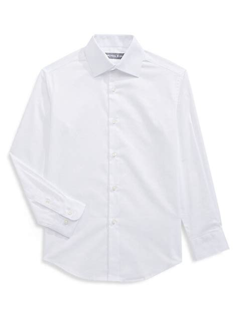 michael kors hadson's bay shirts|Boy's Classic Dress Shirt .